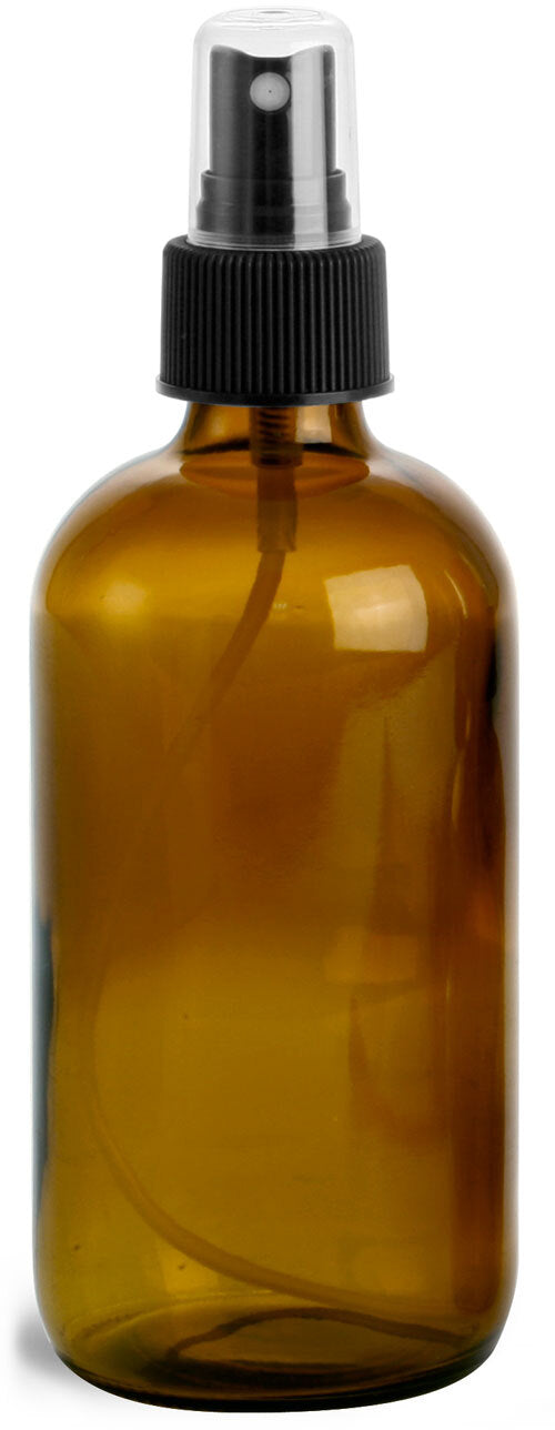 Contenant en verre ambré (250ml)